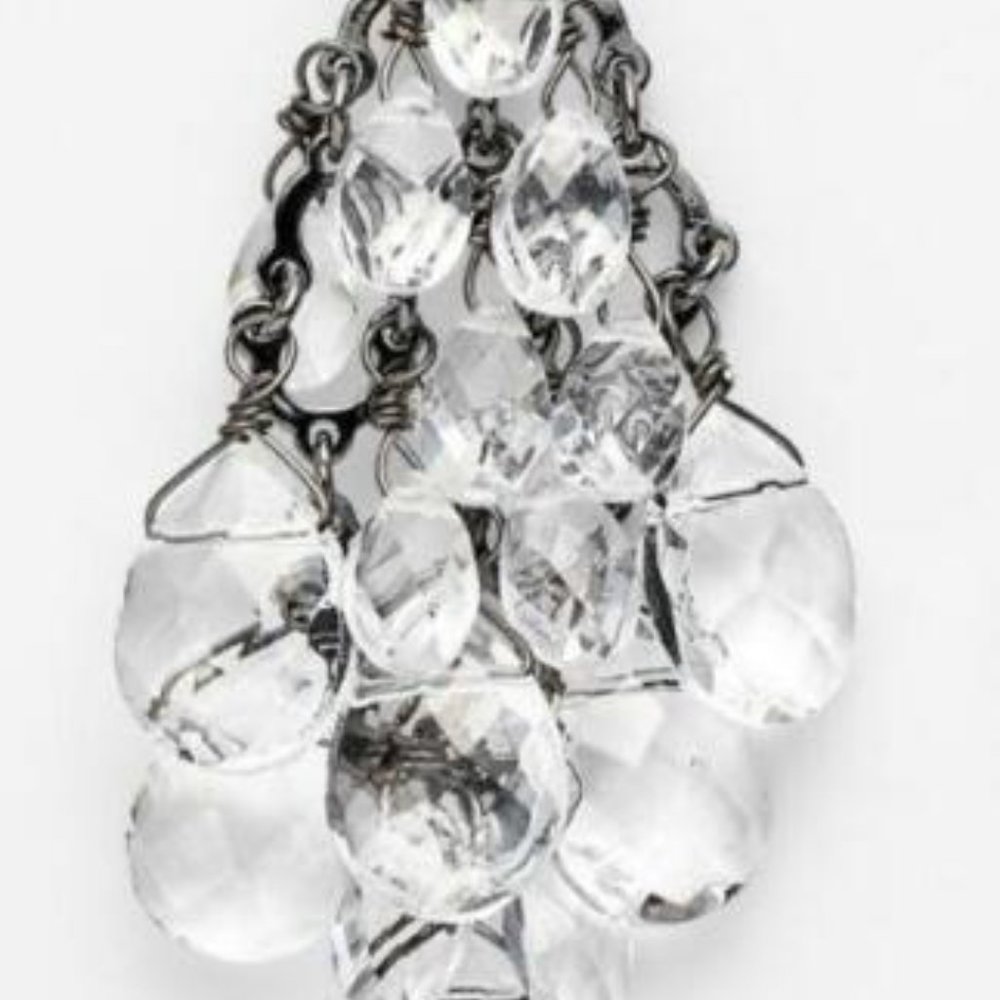 NWT Ann Taylor Chandelier Earrings Dangling Facet - Picture 4 of 7